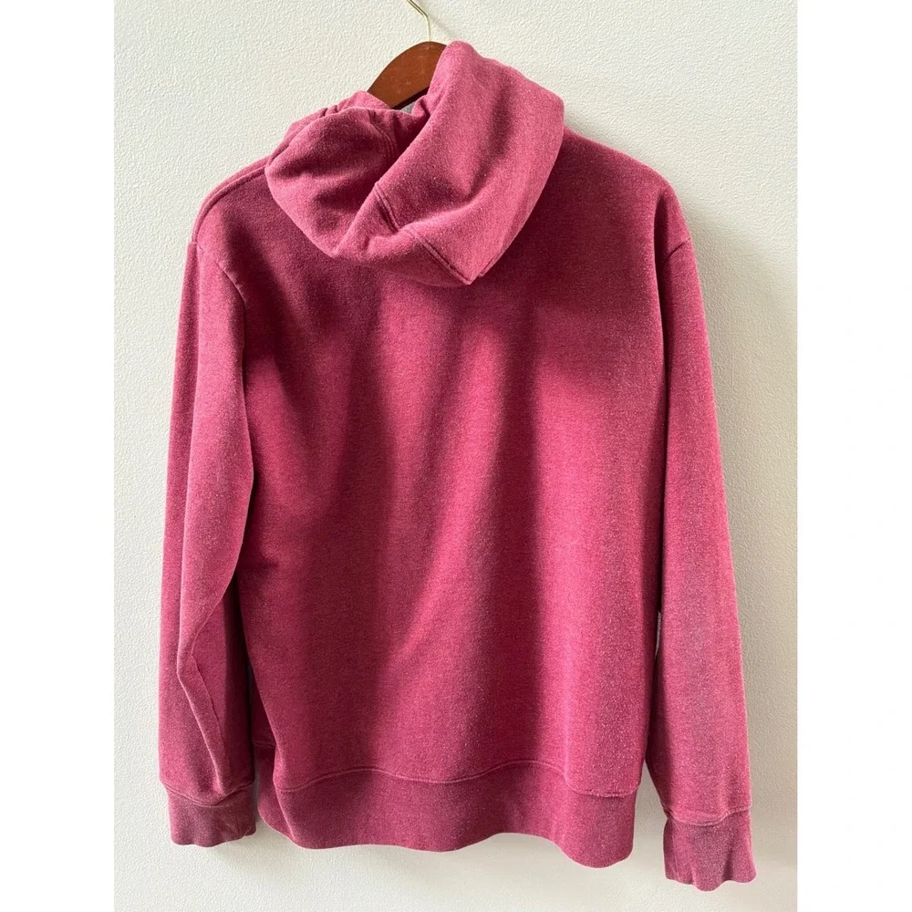 The North Face Mens Hoodie Red Sweatshirt Medium